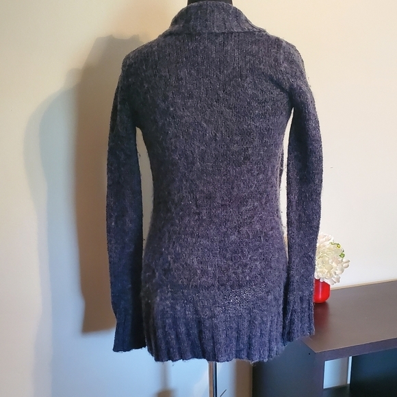 Free people long duster cardigan small gray - Picture 2 of 3